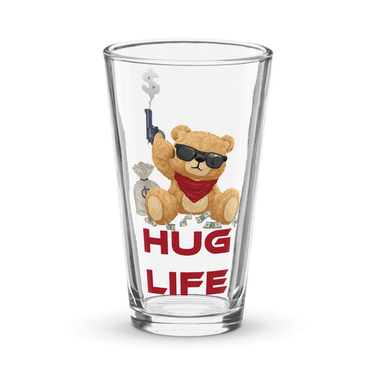 Handmade Hug Life Pint Glass
